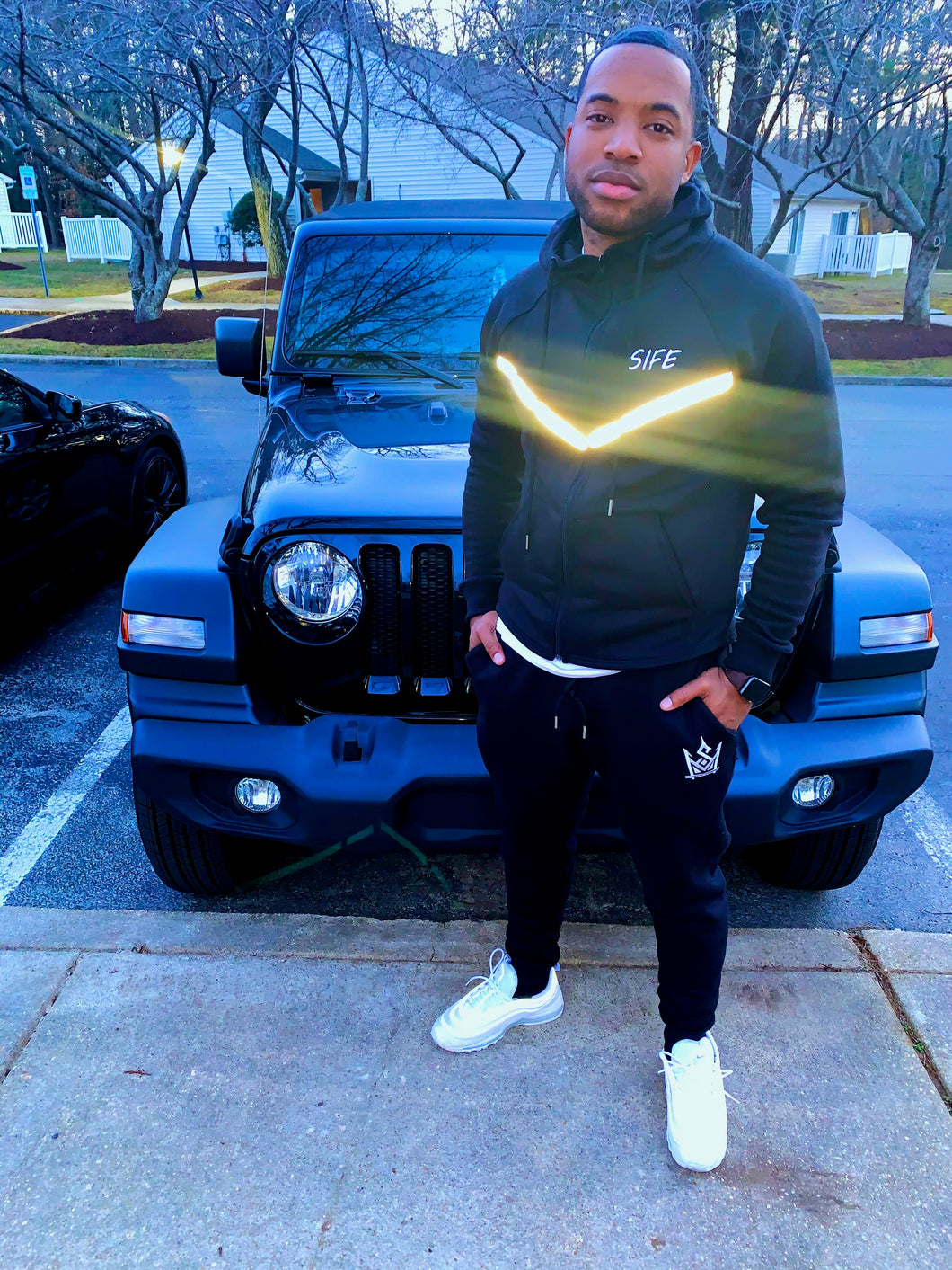 Reflective Sweat Suit
